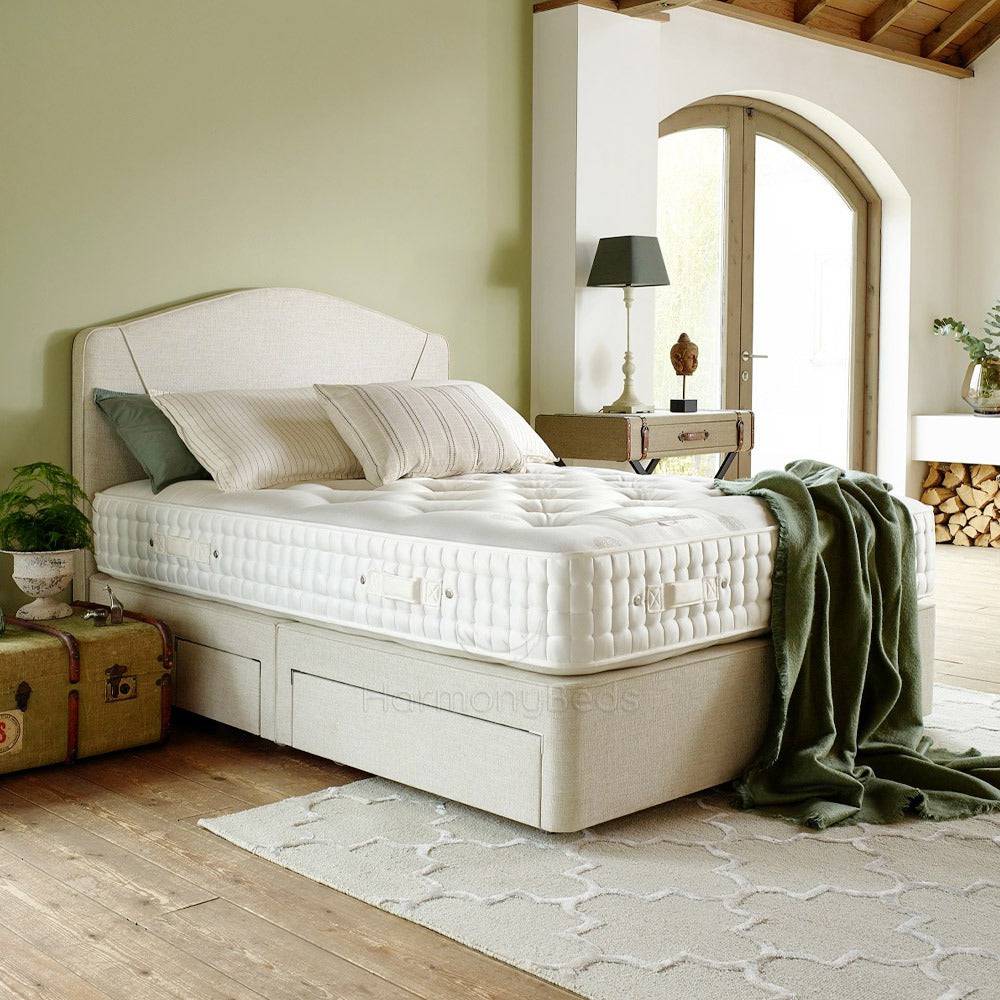 Heritage Arch Divan Bed Set with Mattress - TheBedCraze